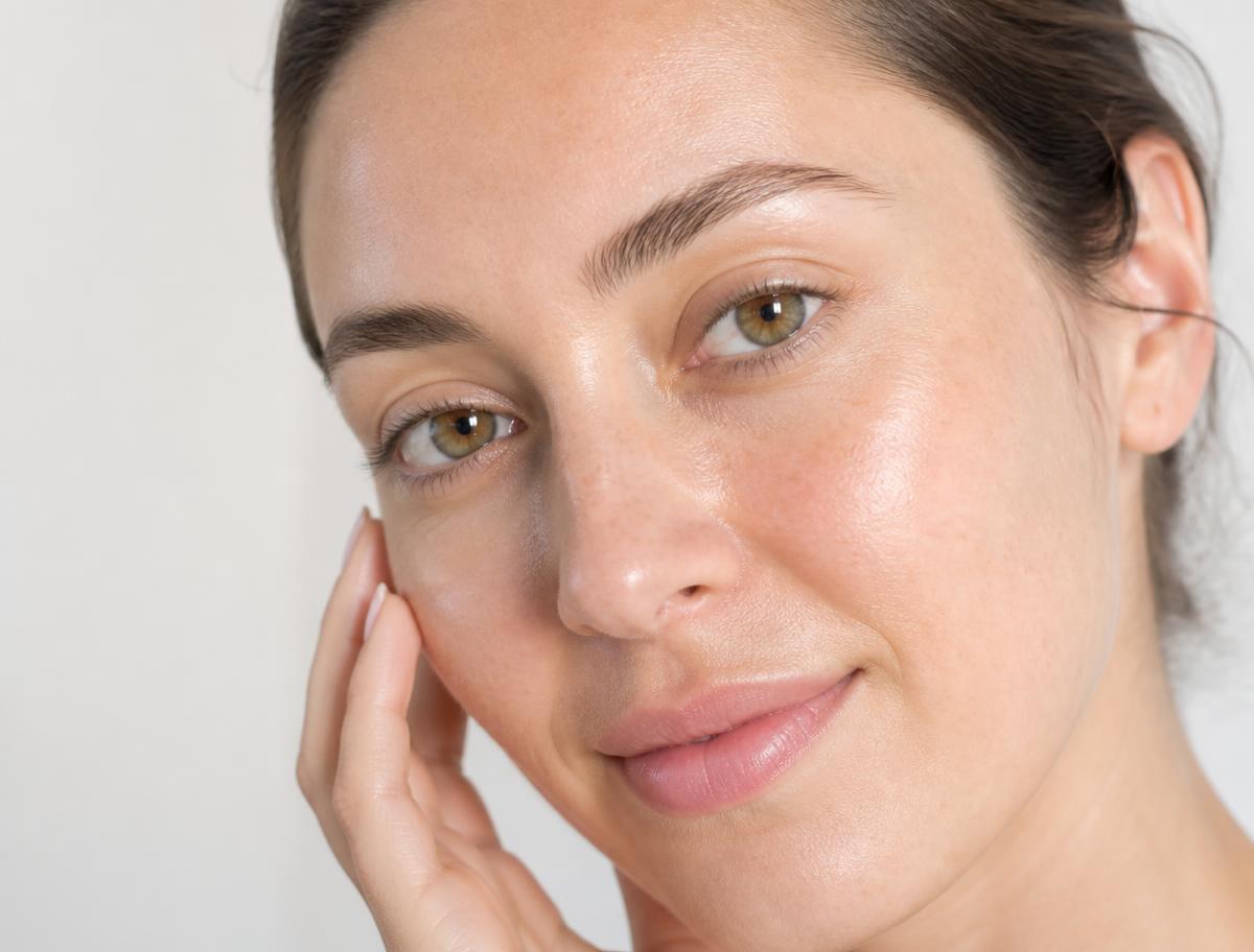 Post-facial skin